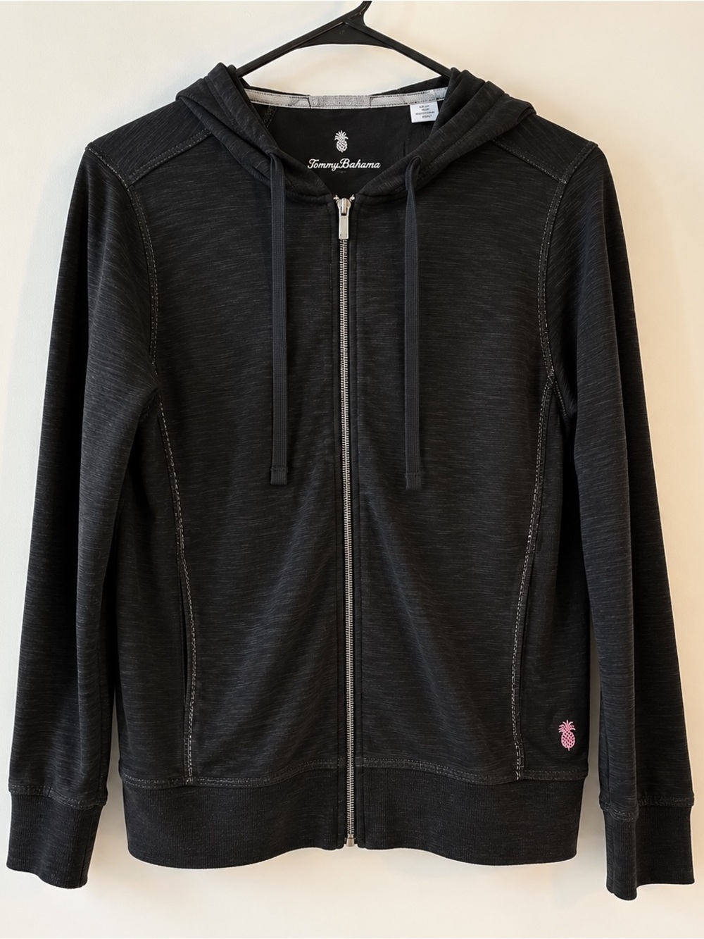 Tommy Bahama Tobago Bay Full-Zip Hoodie – Black – XS